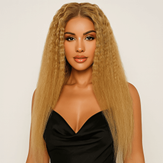 Woman with elegant updo, delicate and tidy hair, exuding noble elegance.